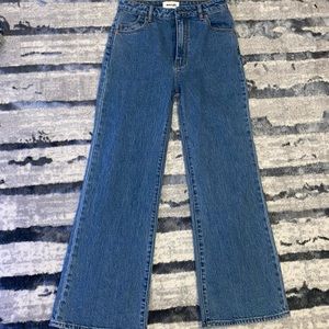 High rise mom jeans